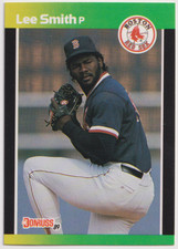1989 Donruss Baseballs Best #84 Lee Smith Boston Red Sox HOF