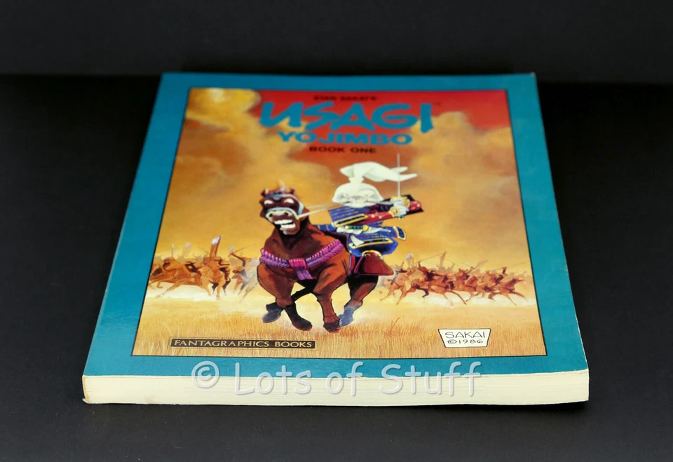 Usagi Yojimbo Libro Uno 1ª Edición 1ª Impresión Novela Gráfica Stan Sakai 1987 Foto 4 de 4