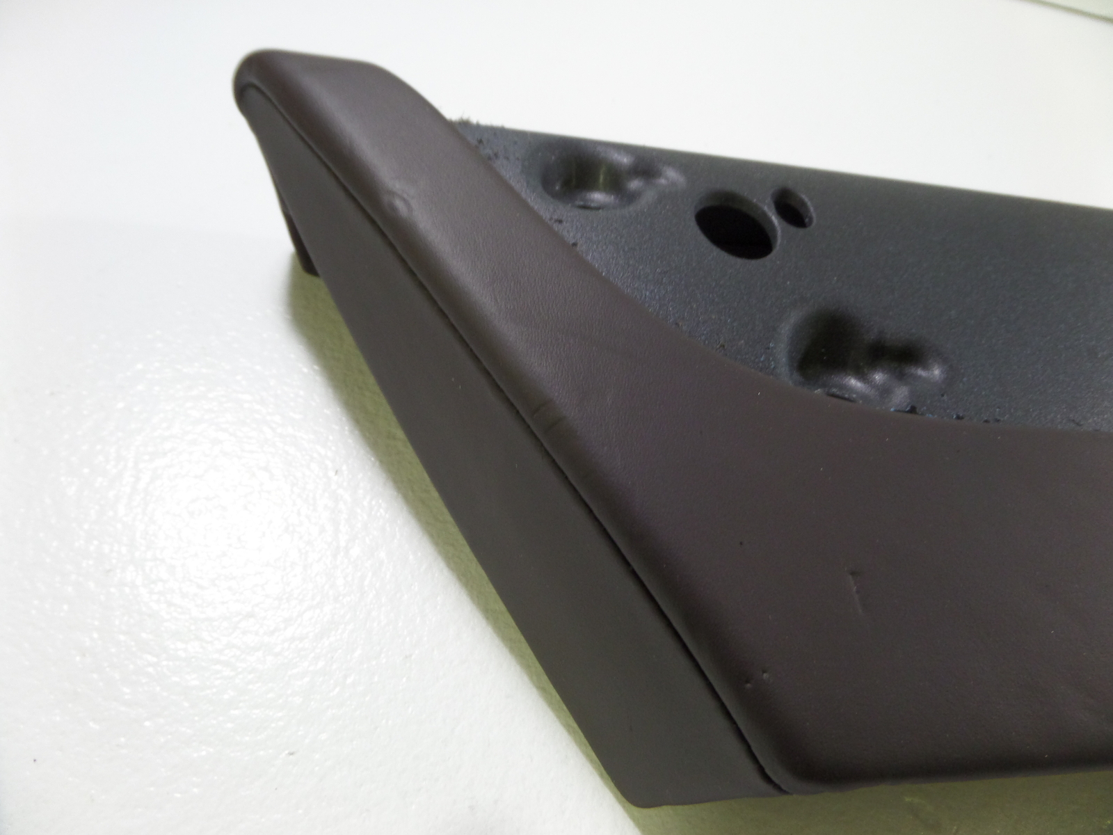 06-13 Bentley Continental Flying Spur Rear Right Upper Door Panel Trim BURNT OAK