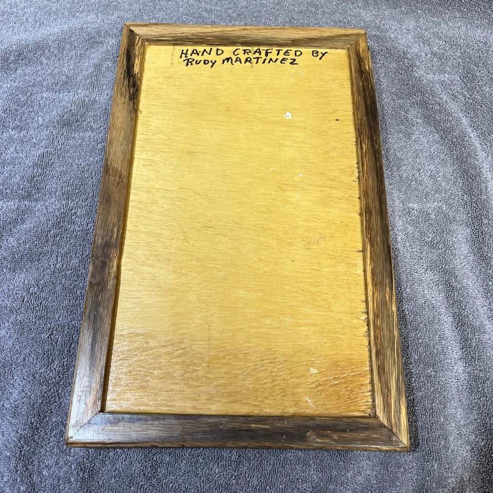 WINE CORK BOARD 14 X 8.5 FRAME WITH WINE BOTTLE CORKS. Various Uses - Image 2 of 4