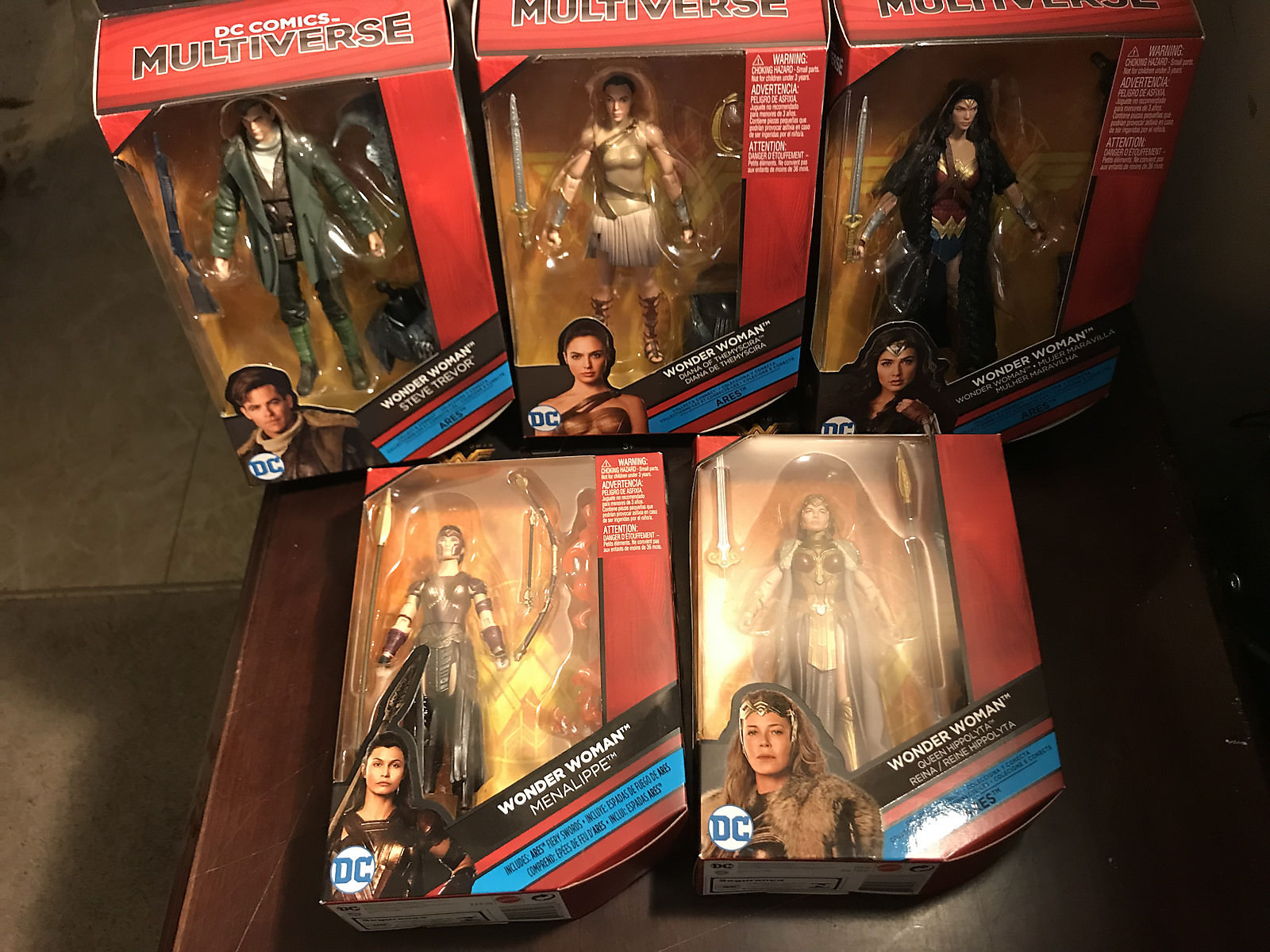 DC MULTIVERSE WONDER Damenschuhe SET OF 5 BUILD ARES NEW MIP L@@K DC MULTIVERSE WONDER Damenschuhe SET OF 5 BUILD ARES NEW MIP L@@K