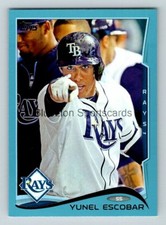 2014 Topps Wal-Mart Blue Border #184 Yunel Escobar