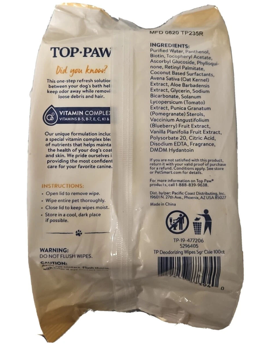 Top paw wipes 2025
