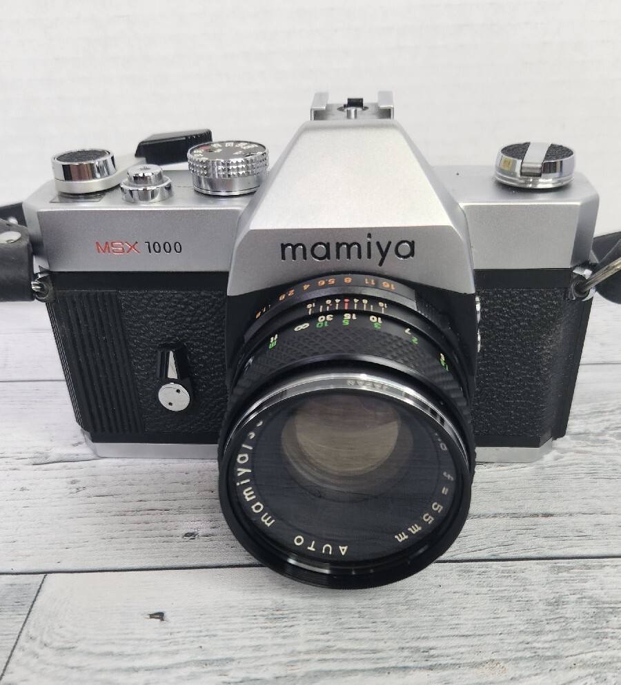 MAMIYA Sekor MSX 1000 Camera Vtg Japan Mamiya SX Lens 35mm Film