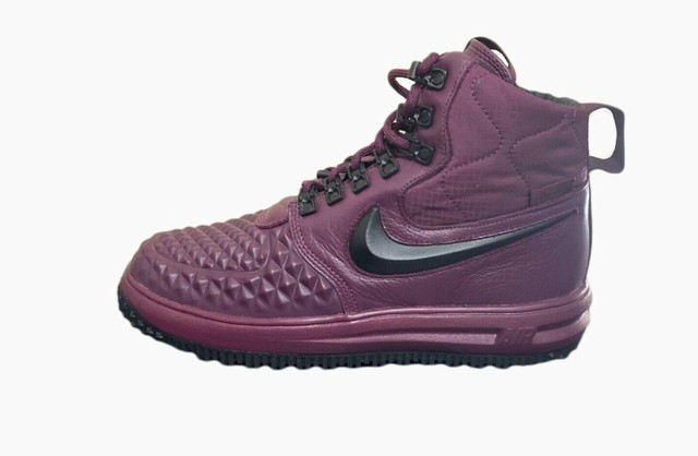NEW Size 8 Nike Lunar Force 1 Duckboot Bordeaux Burgundy 916682-601 Mens | eBay