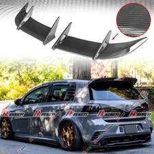 For Golf MK6 VI GTI 2010-2013 Rear Roof Spoiler Wing Carbon Style ABS