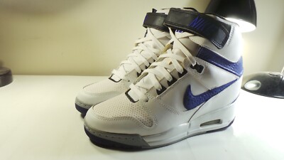 NIKE 2013 AIR REVOLUTION SKY HI 599410 104 SAFRI BLUE 7.5  DUNK MAX FORCE 1 180