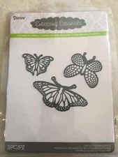 Darice Embossing Essentials Dies Cut Butterflies 2014-22 NEW