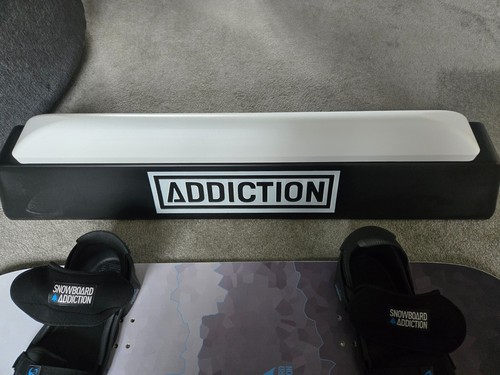Snowboard Addiction Jib Practice Board, Balance Board & Bindung - kaum benutzt - Bild 3 von 9