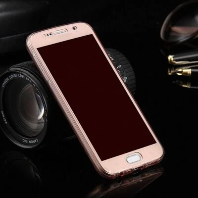 Handyhülle für Samsung Galaxy S4 Schutzcase Backcover Bumper Etuis Rahmen Pink - Bild 1 von 2