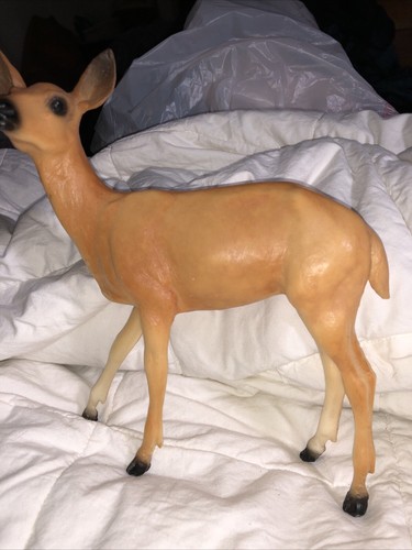 Vintage 1980's Breyer #3123 Deer Family DOE & FAWN Set 2 Figures Nice - Picture 4 of 5
