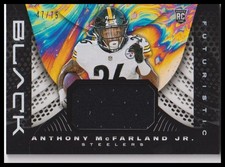 2020 Panini Black #F38 Anthony McFarland Jr. Futuristic Silver #/75