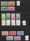 Lebanon, Liban-1938-1942  3 MH sets