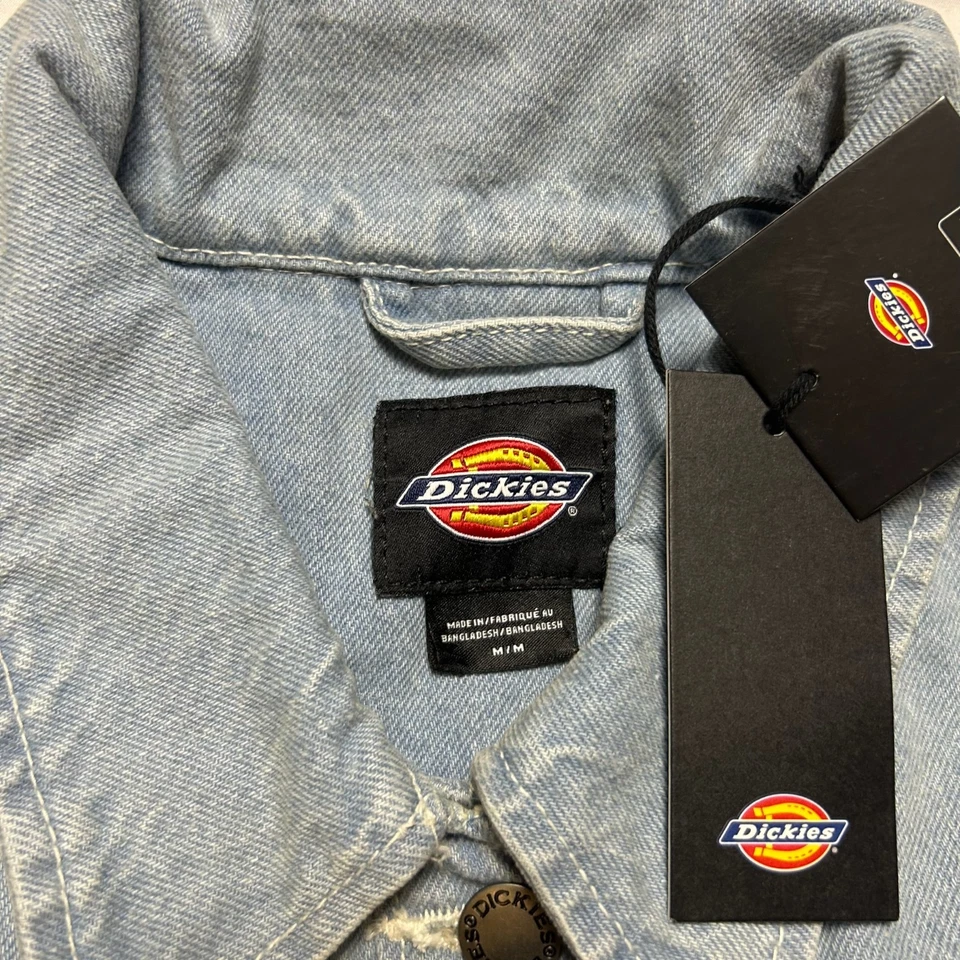 Chaqueta De Jeans Dickies Para Hombre, Azul, Talla M - Imagen 3 de 4