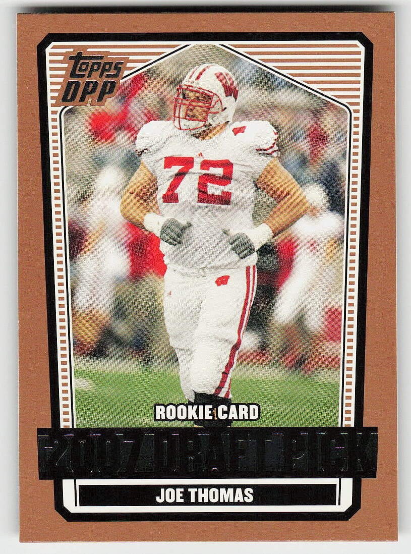 Joe Thomas Topps Draft Picks & Prospects #115 Base