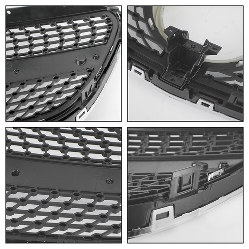 For Mercedes Vito Taxi W447 111 CDI Front Grille Radiator Black Diamond 2016-20 - Picture 15 of 18
