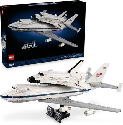  LEGO  Icons Shuttle Carrier Aircraft (10360) Boeing  747  & NASA Space Shuttle
