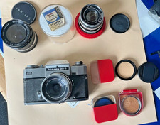 ZEISS IKON ICAREX 35S BM mit 3 Objektiven ZEISS TESSAR, ZEISS DYNAREX, SOLIGNOR