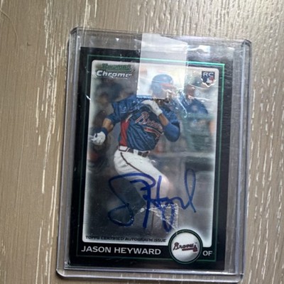 Bowman 2010 Chrome Jason Heyward Rookie Autograph #200 Atlanta Braves