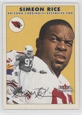 2000 Fleer Tradition Simeon Rice #59 0a1