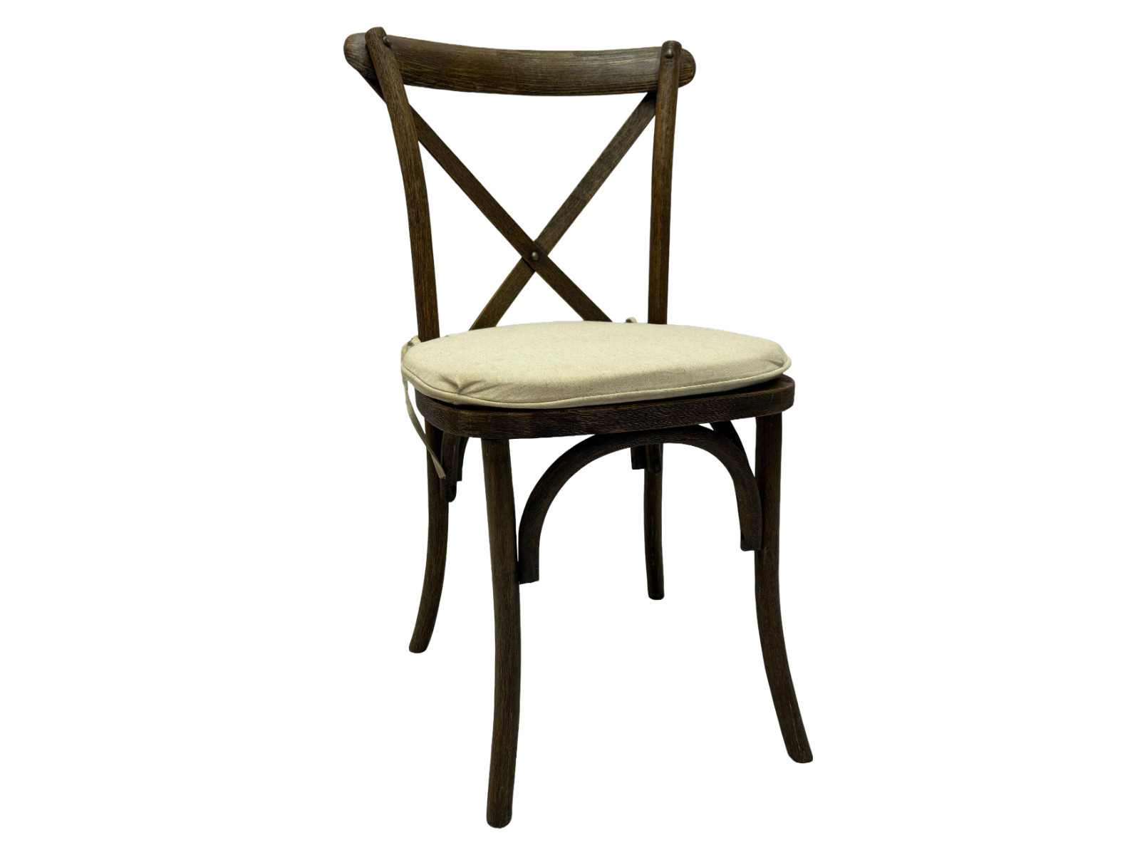 With Cushion Seat Rustic Bistro Farmhouse Style