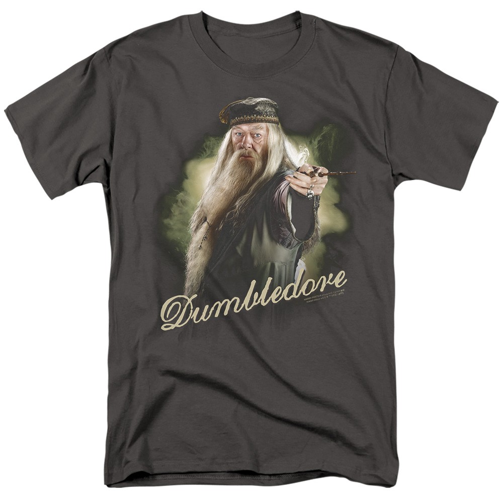 Harry Potter - Varita De Dumbledore - Camiseta Para Adultos