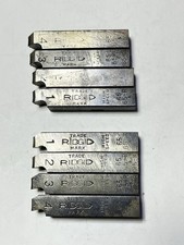 2 Sets Of Ridgid Dies 65-65R &85R Used 
