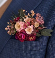 Mens Pocket Boutonniere for WEDDING, PROM or other special occasions
