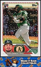 Shea Langeliers 2023 Topps Holiday #H91 Oakland Athletics Rookie RC