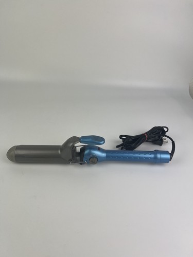 BaByliss Pro Nano Titanium Spring Curling Iron -Blue Color Tested