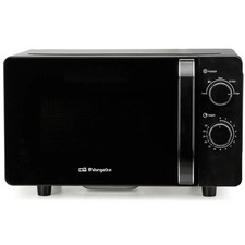 Microondas Orbegozo MI 2061 CE/ 700W/ Capacidad 20L/ Negro