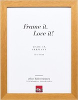 Effect Holz-Bilderrahmen Profil 52 Eichefarben 23X70 Cm Museumsglas