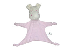 Auswahl Topomini Hippo Nilpferd rosa weiß Schmusetuch Kuscheltuch Schnuffeltuch