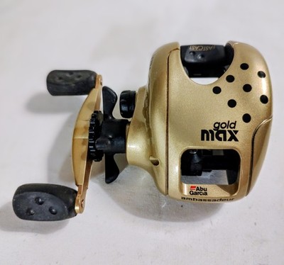 Abu Garcia Ambassadeur Gold Max2 Speed 3BB Baitcasting Reel  Sweden,GoodCondition | eBay