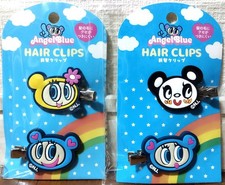 Angel Blue Character Hair Clip 4 SET Nakamura Kun Narumiya Kids Girl Gift JAPAN