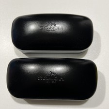 2 Cases. Coach Hard Shell Sunglass Case