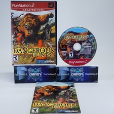 Cabela's Dangerous Hunts  PS2 CIB W/ Manual - PlayStation 2