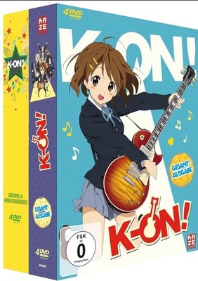 K-On! - Gesamtausgabe - Staffel Box  1 + 2 ( DVD Anime Serie ) NEU