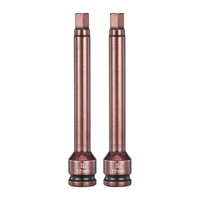 "2Er-Set 1/2\" Antrieb Schlag-Hex-Bit 12Mm S2 Stahl 6\" LäNge FüR Hex-Socket"