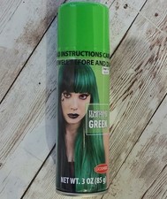 Goodmark Temporary Spray Hair Color GREEN 3 oz Halloween or Cosplay
