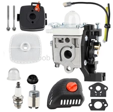 Carburetor Kit Air Filter Spark Plug Fuel Line Fit For Echo SRM-225 GT225 PE225