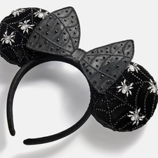 2026 Baublebar Disney Minnie Mouse Spider Web Halloween Ears Headband Sealed 2026 Baublebar Disney Minnie Mouse Spider Web Halloween Ears Headband Sealed