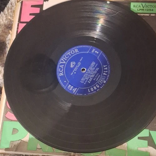 Elvis Presley RCA Victor LPM-1254 LP Vinyl First Pressing Rock and Roll