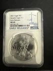 2021 American Silver Eagle (Type 1) NGC MS69 Early Releases