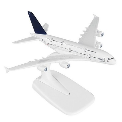A380 German Lufthansa Airbus Civil Airliner Model 16cm Simulation Aircraft Model