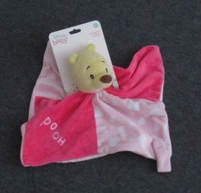 Disney Baby Schmusetuch Bär Winnie Pooh rosa Herzen