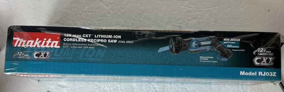 Makita RJ03Z 12V Max CXT Lithium-Ion Cordless Reciprocating Saw, Tool Only - Image 4 of 4