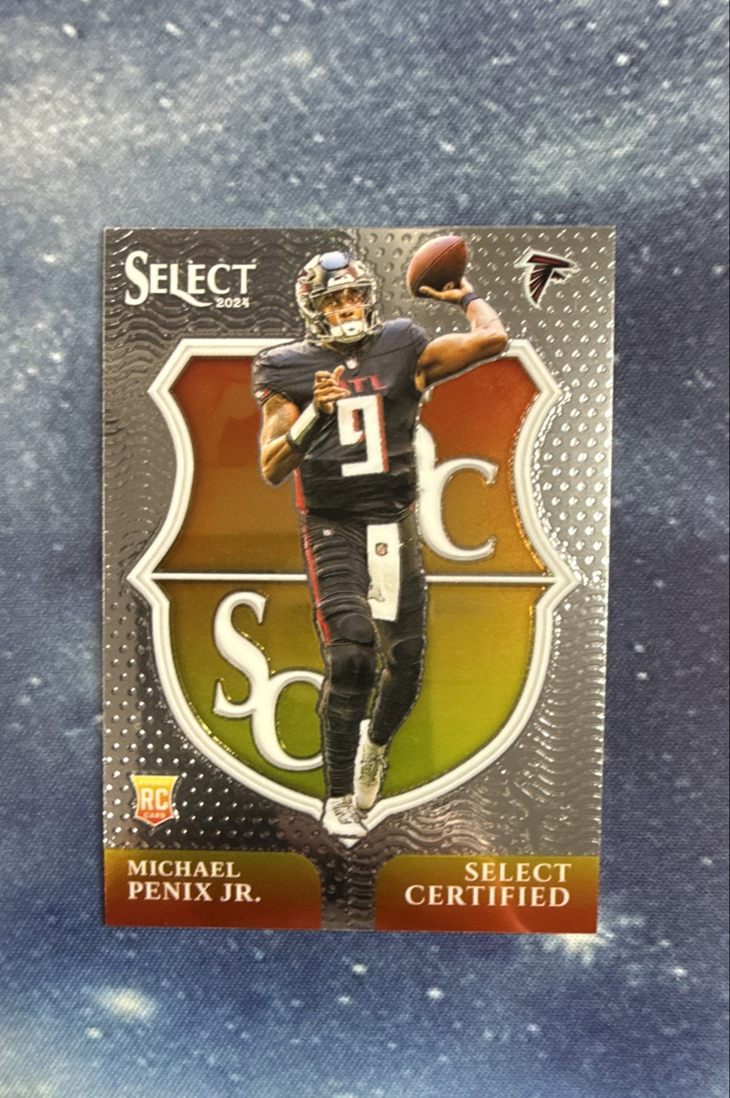 2024 Panini Select - Select Certified Rookies Michael Penix Jr. #9 (RC)