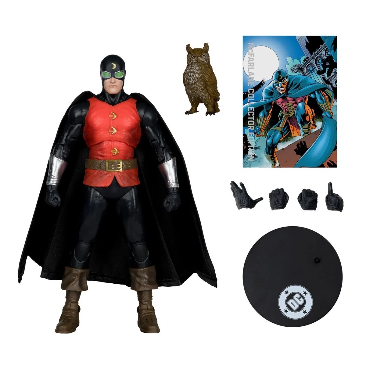 McFarlane Doctor Mid-Nite Platinum Chase DC Multiverse Collector
