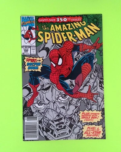 Amazing Spider-Man #350 Vol. 1 1991 Marvel Comics 1st App Newsstand 8.0 X164-179